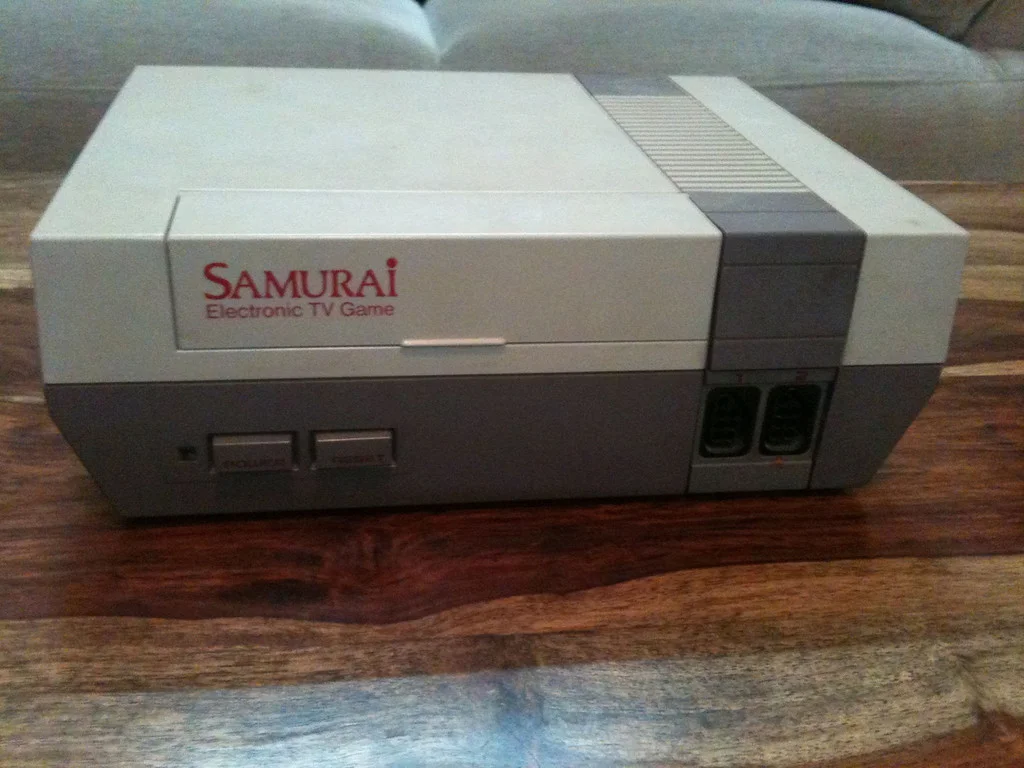 samurai video game console