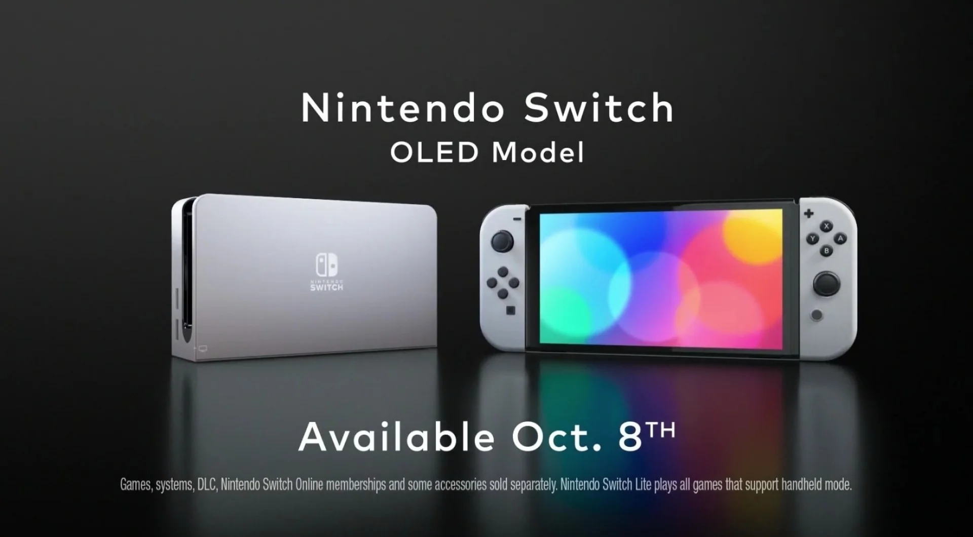 New OLED Switch announced!