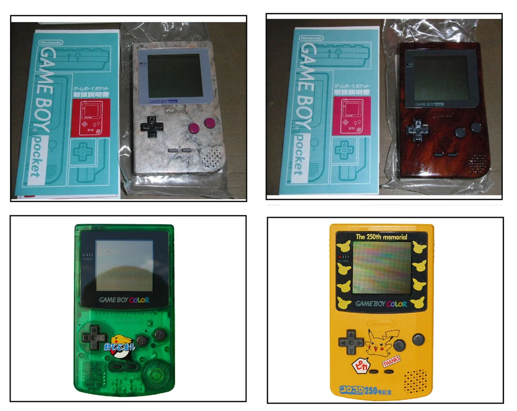 2 new Game Boy's added (and  2 new pictures)