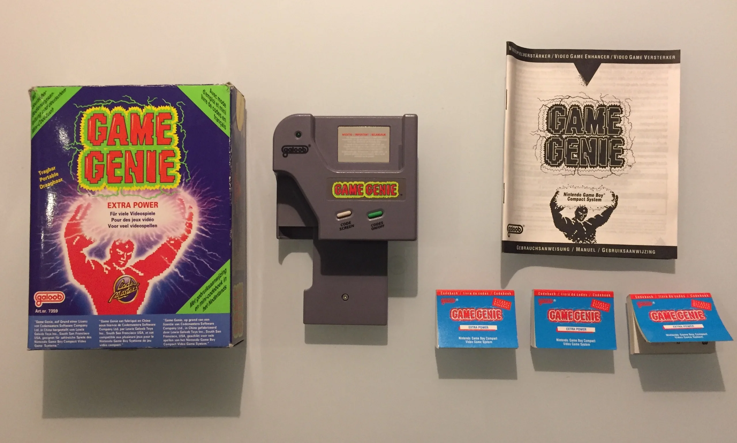 CV | Nintendo Game Boy Game Genie
