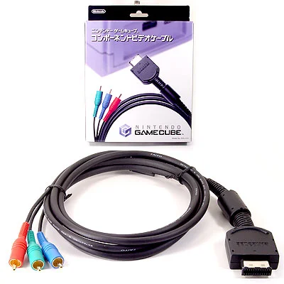 official nintendo gamecube component cable