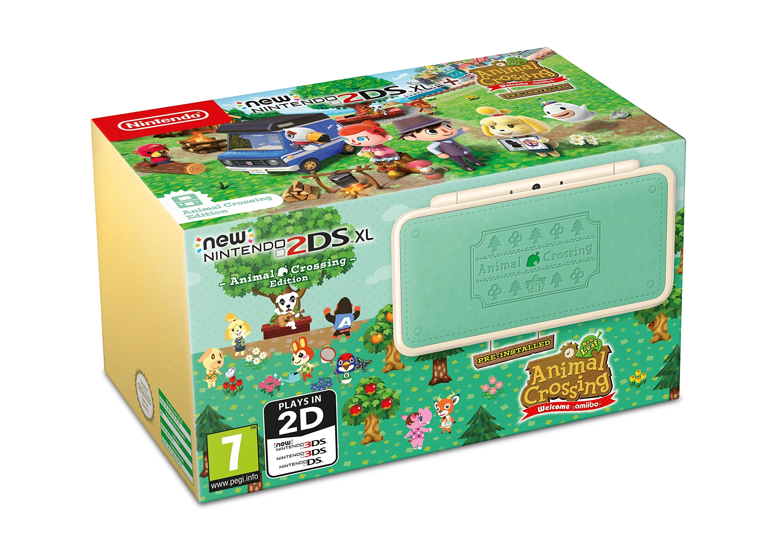 CV | New Nintendo 2DS XL Animal Crossing New Leaf Console