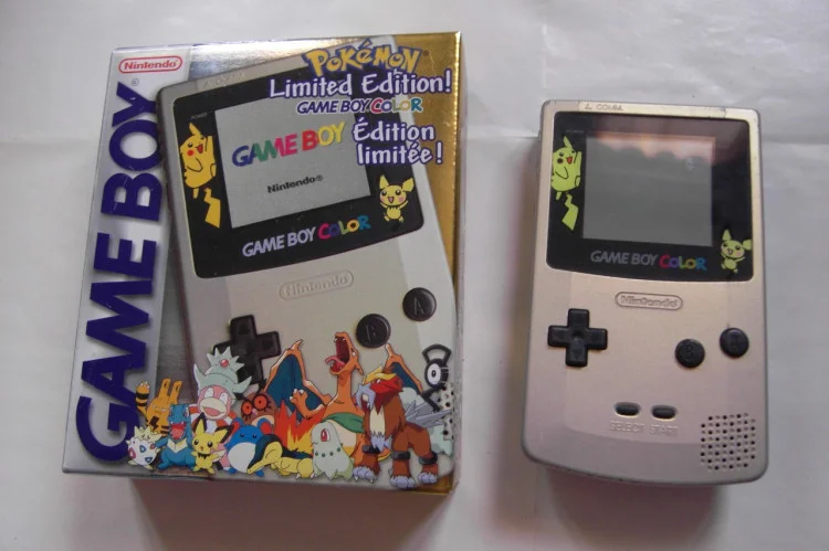 Sølv svært symaskine CV | Nintendo Game Boy Color Pokemon Gold Console [NA]