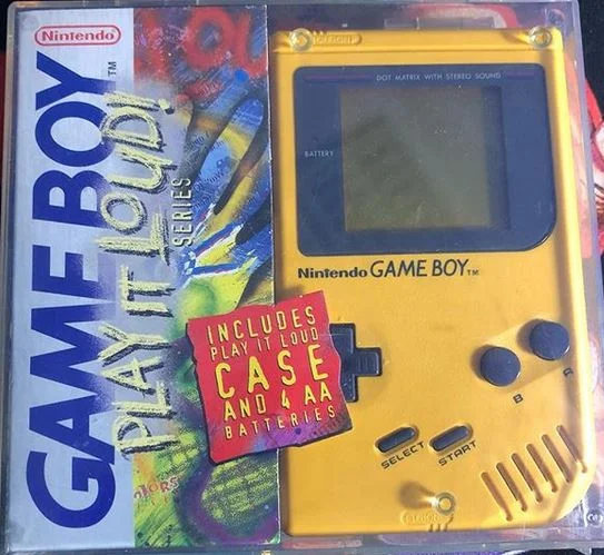 CV | Nintendo Game Boy Crystal Case Yellow Console [NA]