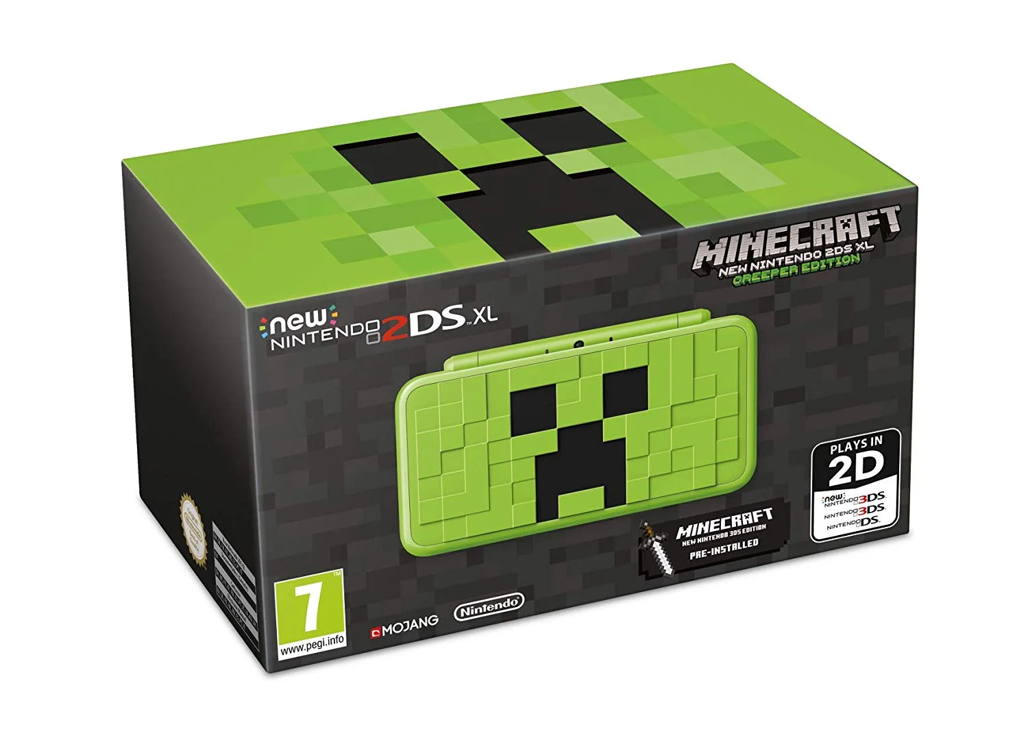 CV | New Nintendo 2DS XL Minecraft Creeper Console [EU]