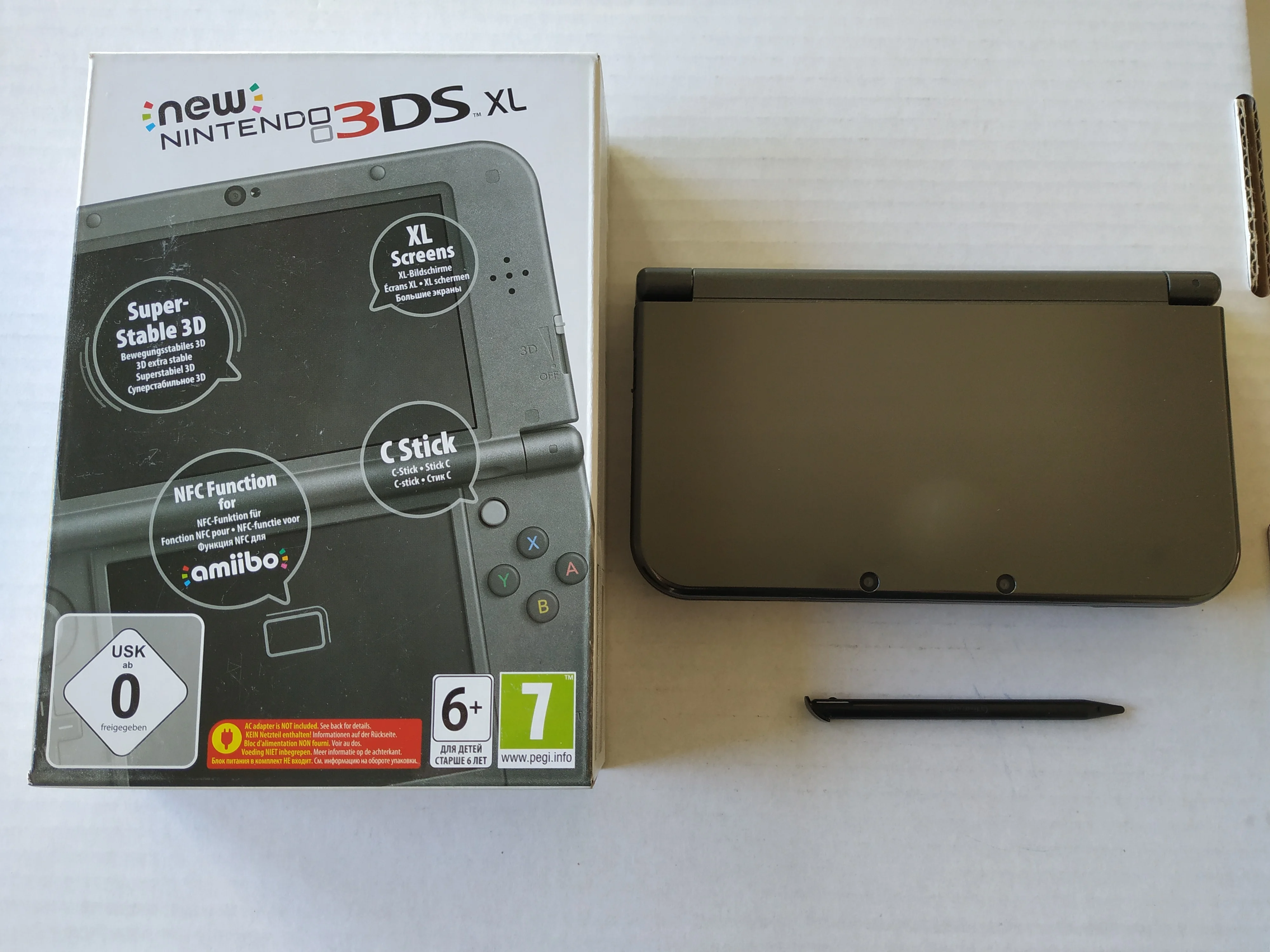 New Nintendo 3DS XL Black Console [EU] - CV