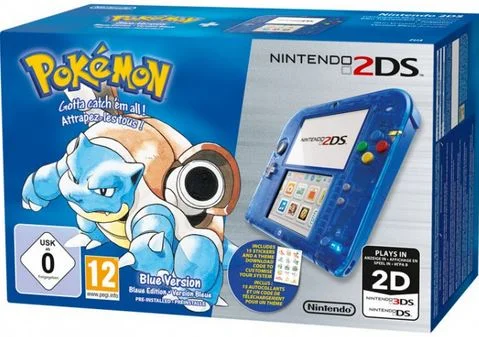 Nintendo 2DS blue