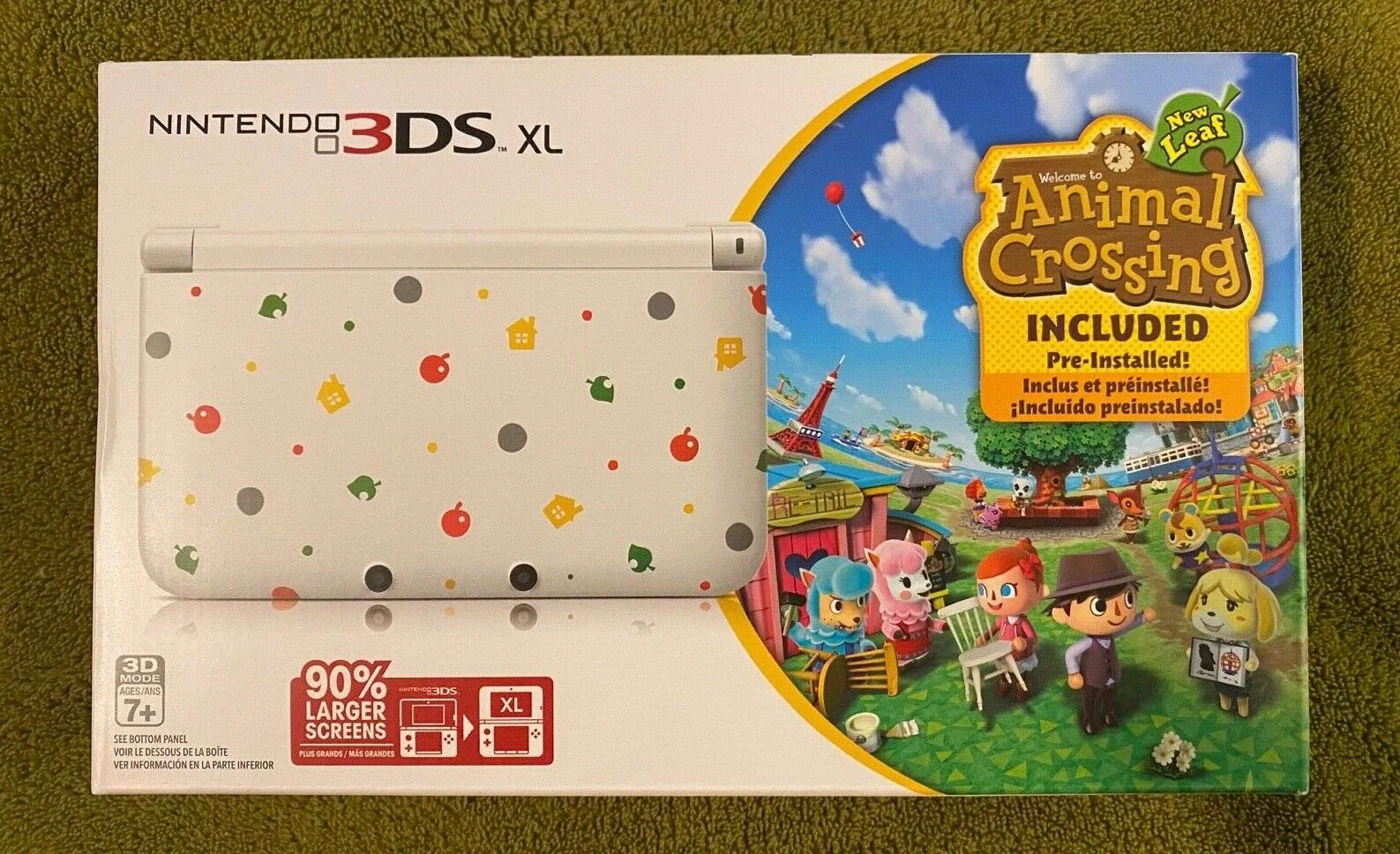 Shackle chocolate Unforeseen circumstances CV | Nintendo 3DS XL Animal Crossing Console [NA]