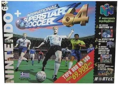 Cv Nintendo 64 International Superstar Soccer 64 Bundle Gr