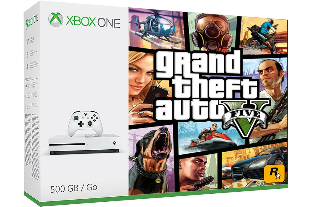 Malawi over draadloos CV | Microsoft Xbox One S Grand Theft Auto 5 Bundle