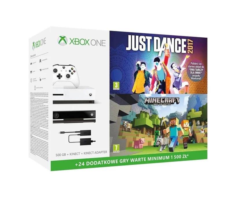 optocht maaien Gezondheid CV | Microsoft Xbox One S Just Dance 2017+ Minecraft Bundle