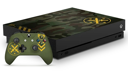 CV  Microsoft Xbox One X Call of Duty Veterans Us Army Console