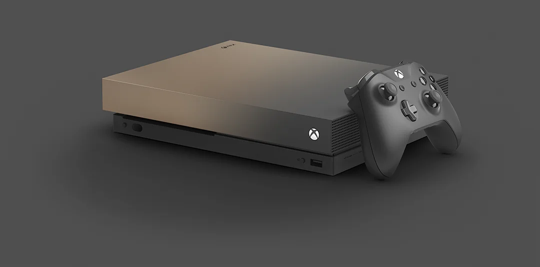 actie Voorspeller zoet CV | Microsoft Xbox One X Gold Rush Console