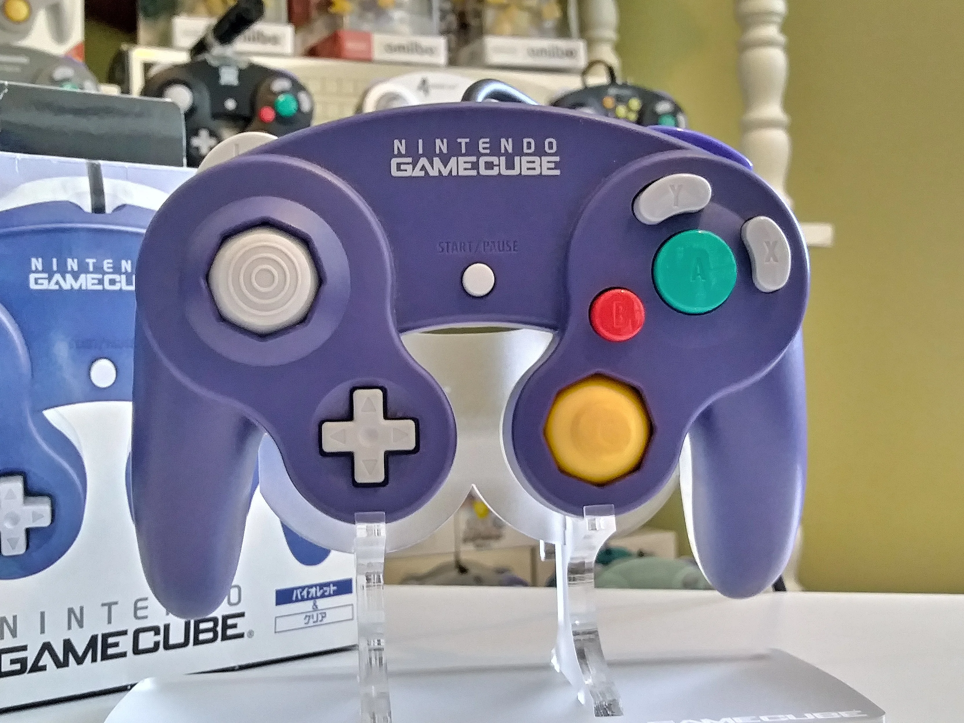CV | Nintendo GameCube Indigo / Clear Controller [NA]