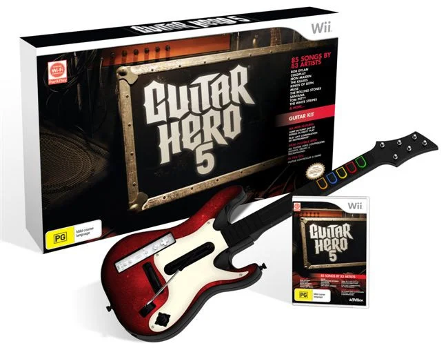 | Activision Wii Guitar Hero 5 Guitar